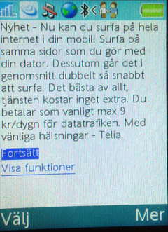 welcome screen, when accession SurfOpen 1st time