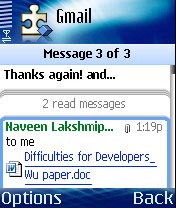 Smart client Message View