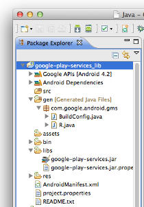 Eclipse package explorer