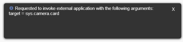 Ripple popup window shows your invocation has been successful. Ripple popup window shows your invocation has been successful.