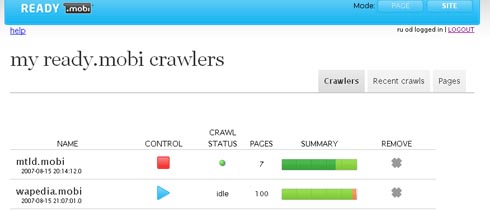 Crawlers