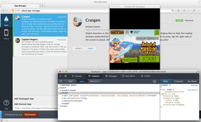 App Manager - debugging