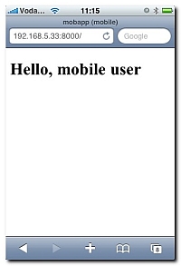mobile view mobile view