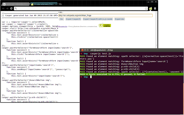 Resurrectio Chrome plugin