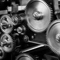 Machinery Mechanical Cogs Gears Machine